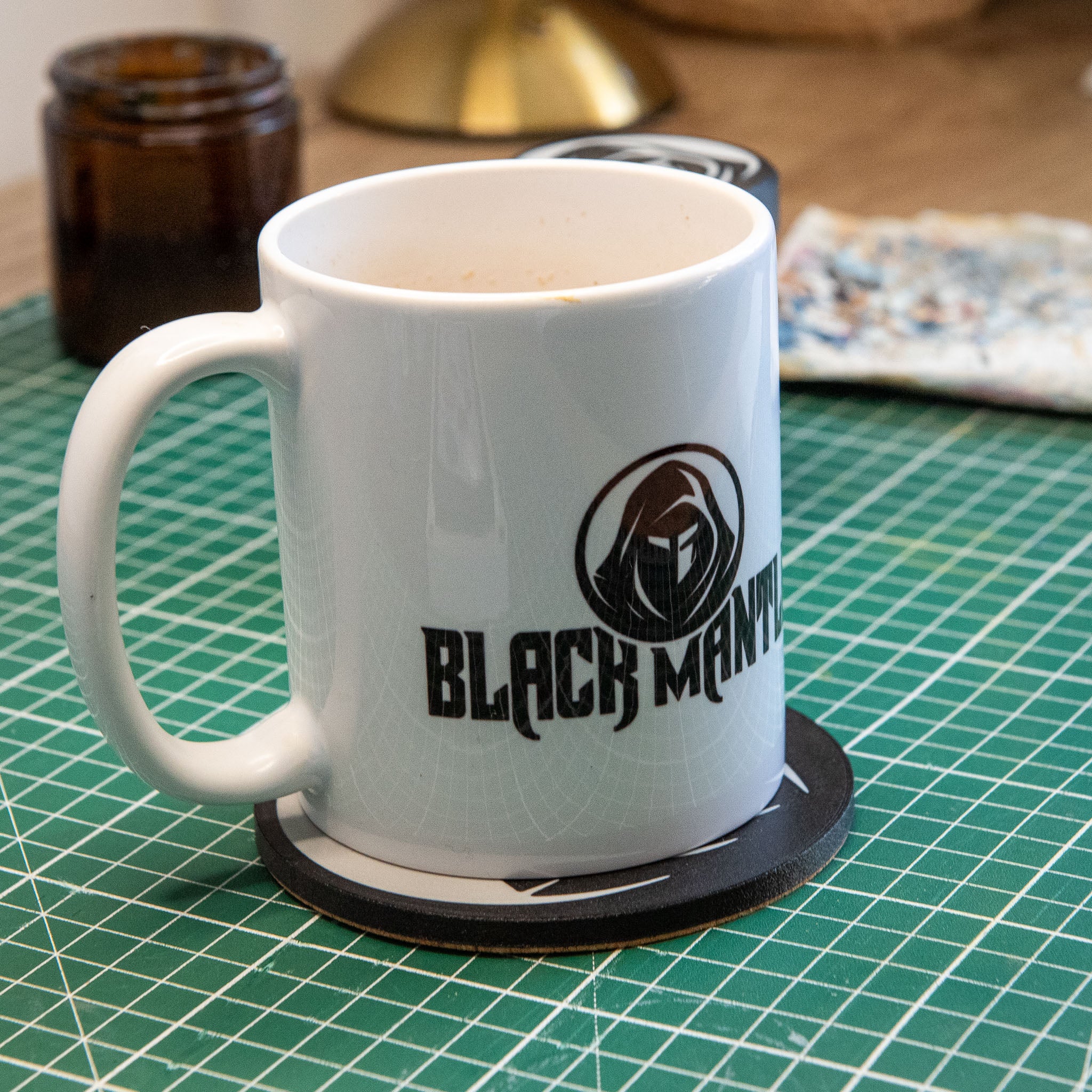 Black Mantle Coaster - The Veil
